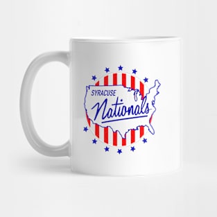 Historical Syracuse Nationals Basketball 1950 Mug